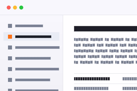 A generated application window with a sidebar, a table and a bar chart, used to show what JPEG does to flat colour and hard edges. Shown as AVIF.